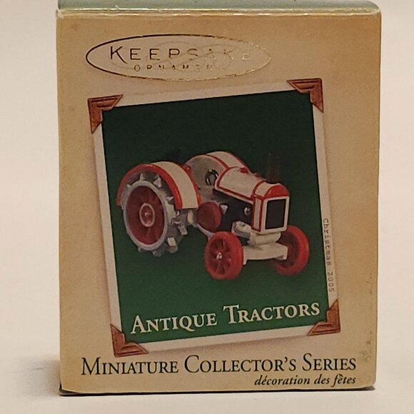 RETRO Hallmark Keepsake Antique Tractors Miniature Collector's Series 2005 - Picture 10 of 11